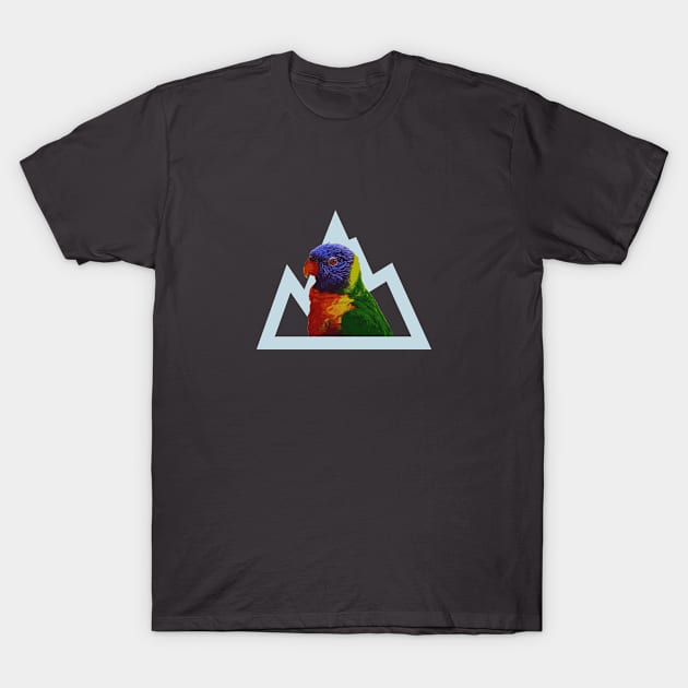 Bird in Mountain T-Shirt by bulubulu